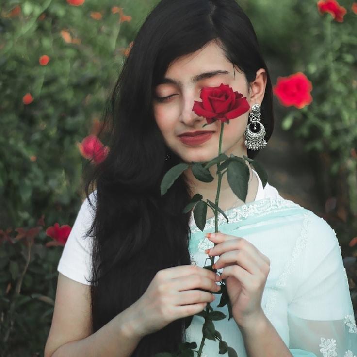 Portrait of Zephyr, group coordinator and fusion cooking expert